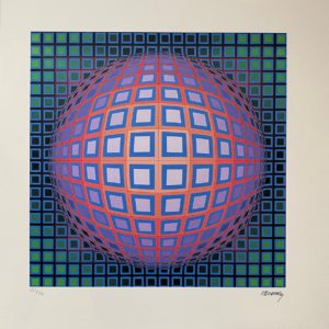 Victor VASARELY (1906-1997), d'après
