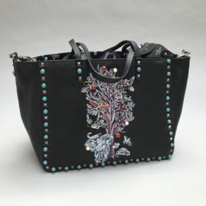 VALENTINO GARAVANI - MADE IN ITALY - GRAND SAC CABAS en cuir