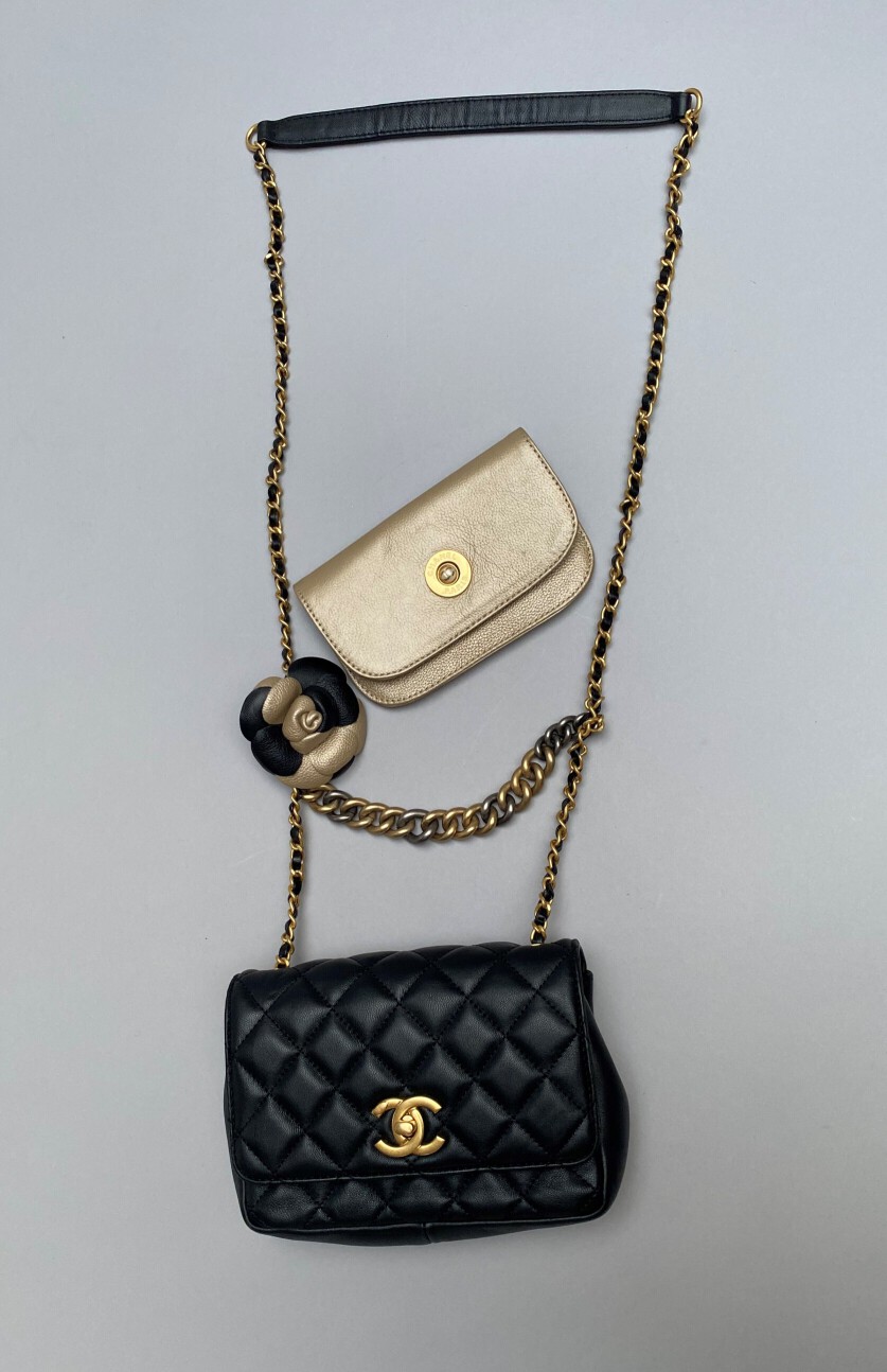 CHANEL - PETIT SAC en cuir - Image 3