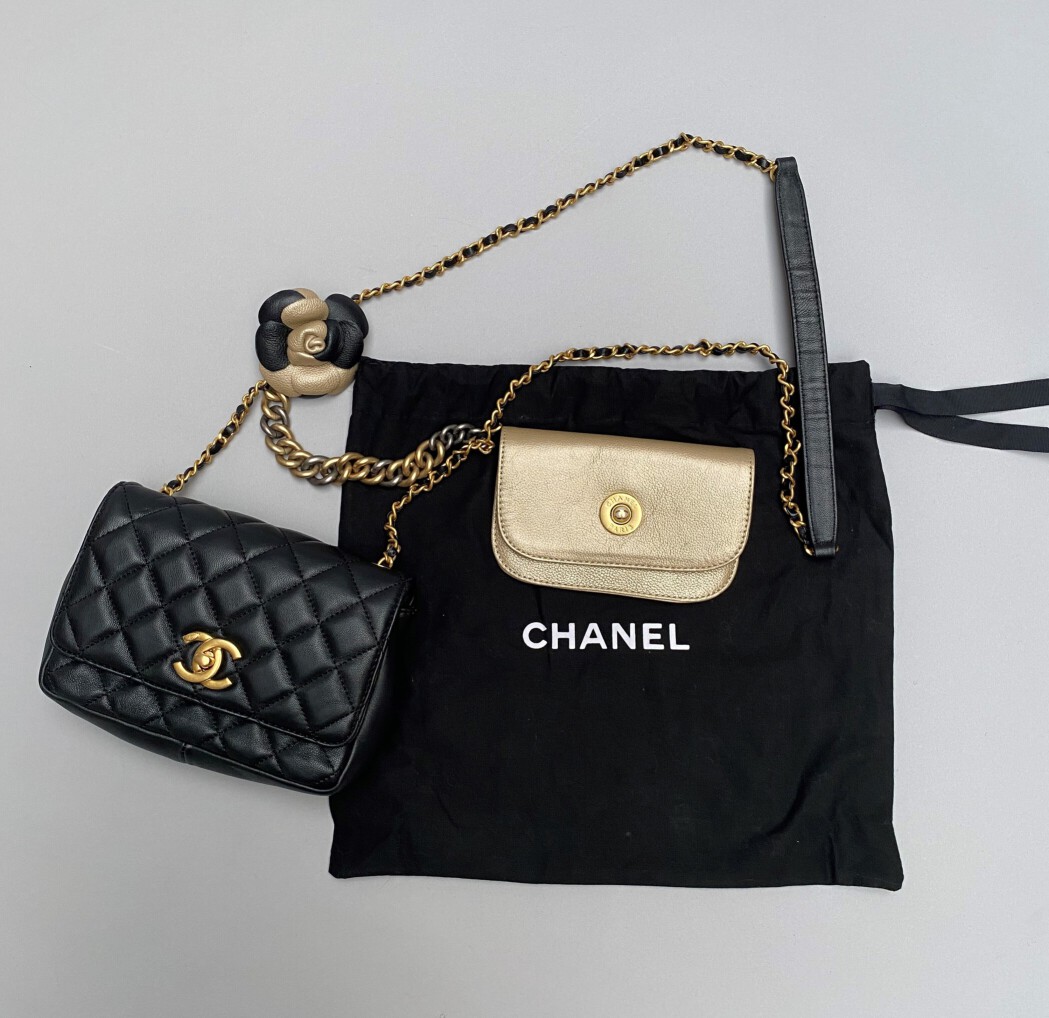 CHANEL - PETIT SAC en cuir - Image 2