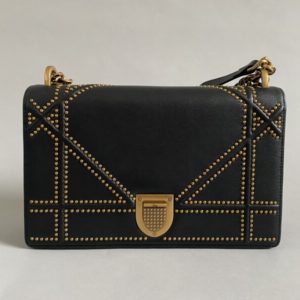 CHRISTIAN DIOR SAC DIORAMA en cuir