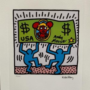 Keith HARING (1958-1990) D’Après