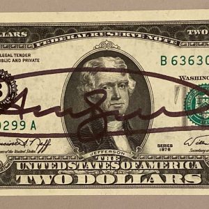 LOT N°134 - Andy WARHOL (1928-1987)