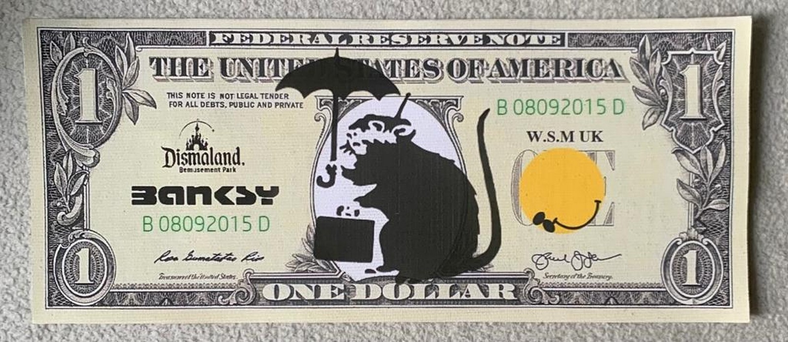 LOT N°103 - DISMALAND - BANKSY