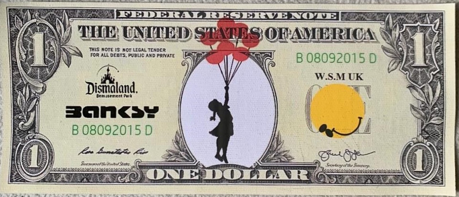 LOT N°105 - DISMALAND - BANKSY