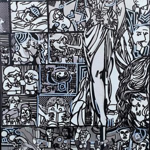 LOT N°222 - Gudmundur ERRO (Né en 1932)