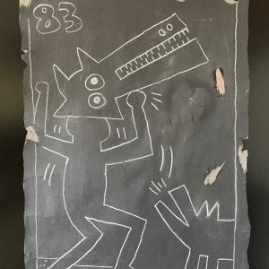LOT N°118 -KEITH HARING (1958-1990), Attribué à