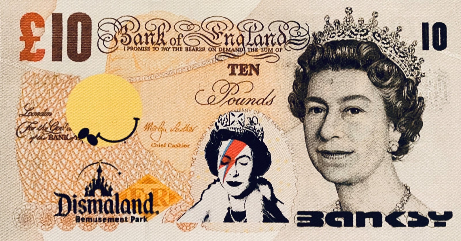 LOT N°156 -DISMALAND – BANKSY (D’Après)E