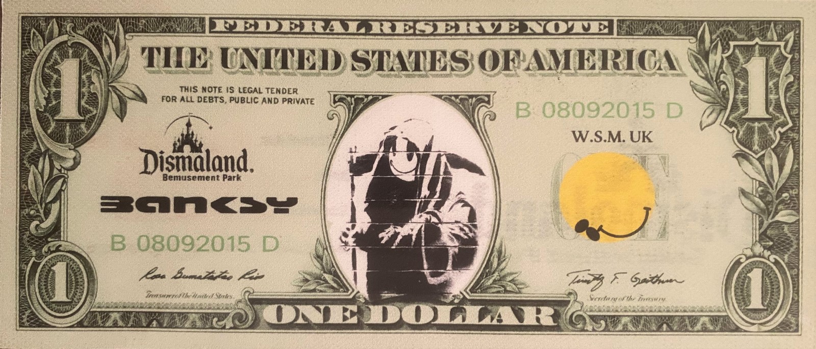 LOT N°182 - DISMALAND - BANKSY