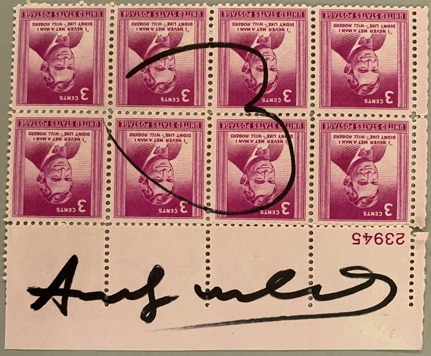 LOT N°122 -Andy WARHOL (1928-1987) (D'après)