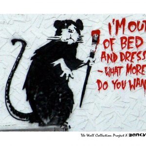 LOT N°215 -THE WALL COLLECTION PROJECT x BANKSY
