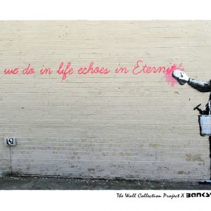 LOT N°220 - THE WALL COLLECTION PROJECT x BANKSY