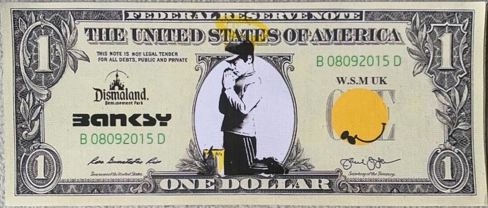 LOT N°46 - DISMALAND - BANKSY