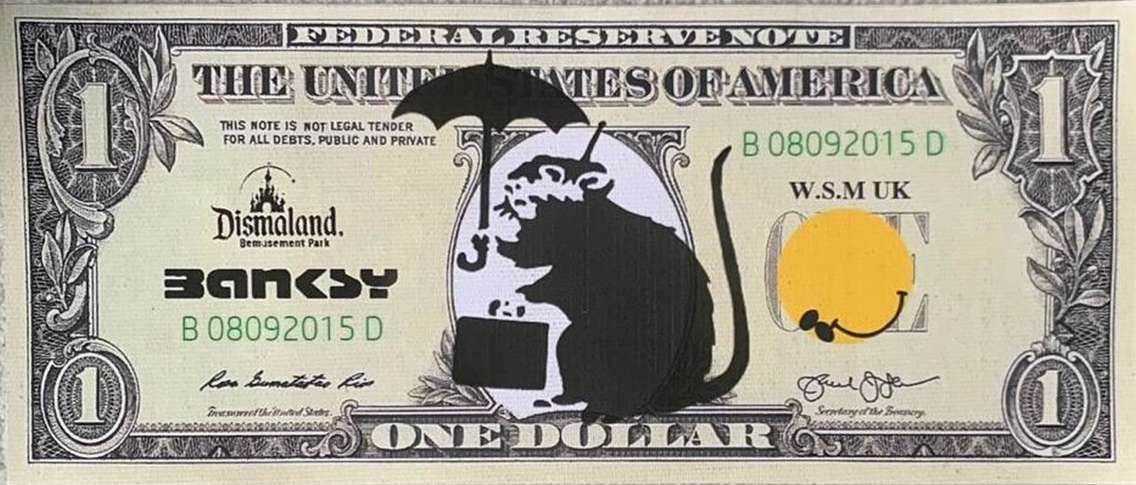 LOT N°47 - DISMALAND - BANKSY