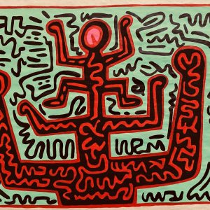LOT N°170 - KEITH HARING (1958-1990), Attribué à