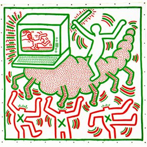 LOT N°236 -Keith HARING (1958-1990), D’APRES
