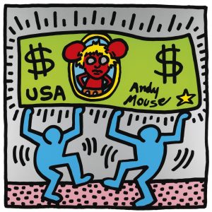 LOT N°239 - Keith HARING (1958-1990), D’APRES