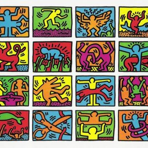 LOT N°248 - Keith HARING (1958-1990), D’APRES