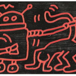 LOT N°258 - Keith HARING (1958-1990), D’APRES