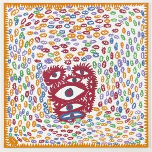 LOT N°343 - Yayoi KUSAMA (Né en 1929), D’Après