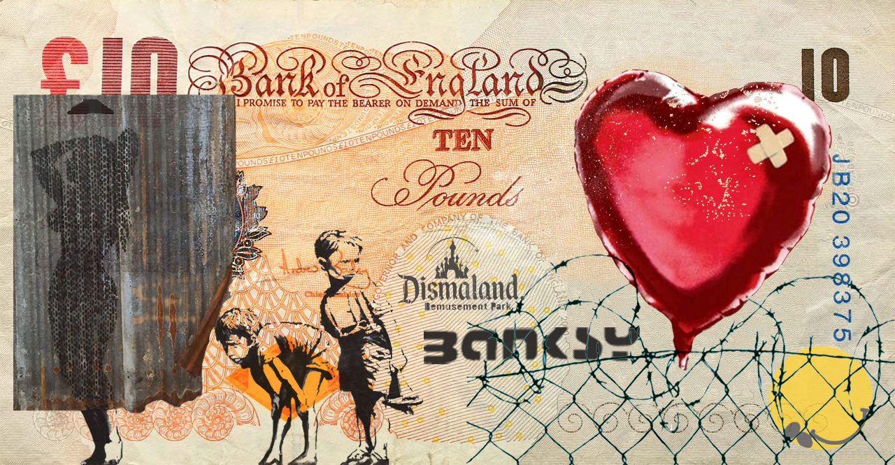 LOT N°37 -BANKSY DISMALAND (d’Après)