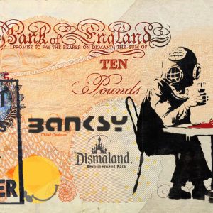 LOT N°38 - BANKSY DISMALAND (d’Après)