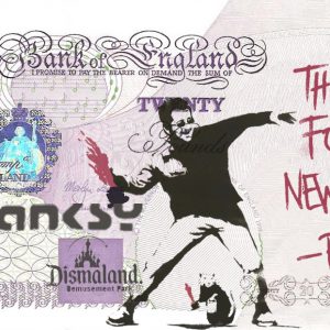 LOT N°39 -BANKSY DISMALAND (d’Après)