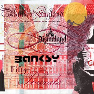 LOT N°43- BANKSY DISMALAND (d’Après)