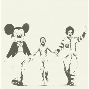 LOT N°93 -BANKSY DISMALAND (d’Après)