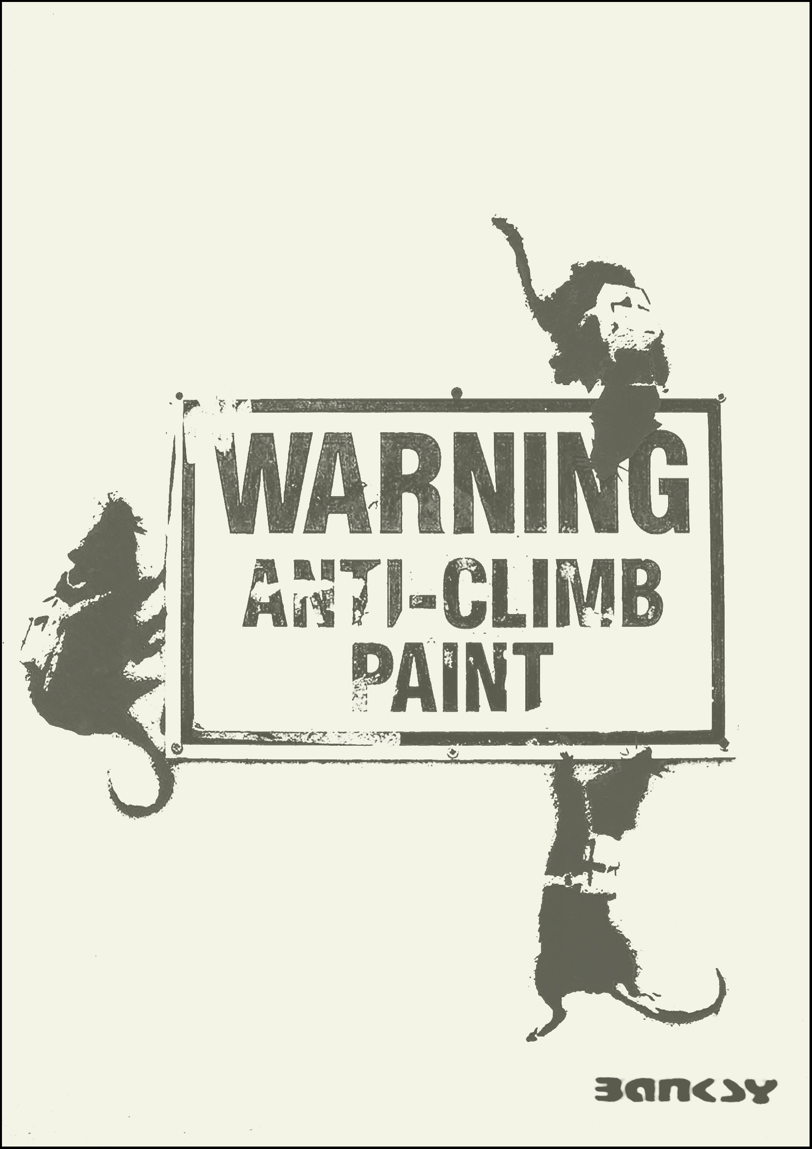 LOT N°95 - BANKSY DISMALAND (d’Après)