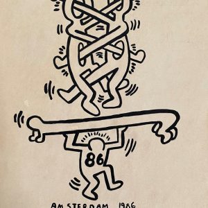 LOT N°79 -Keith HARING (1958-1990), Attribué à, Etats-Unis.