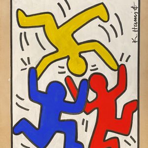 LOT N°80 -Keith HARING (1958-1990), Attribué à, Etats-Unis.