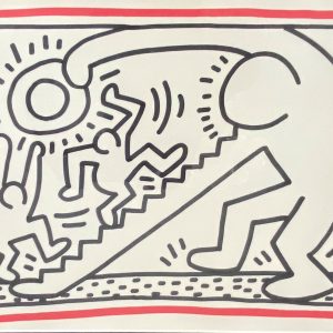 LOT N°82 -Keith HARING (1958-1990), Attribué à, Etats-Unis.