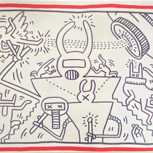 LOT N°83 -Keith HARING (1958-1990), Attribué à, Etats-Unis.
