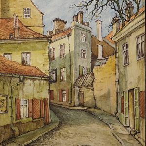 N°16-Mstislav Valerianovic DOBUZINSKIJ (1875-1957) , Attribué à