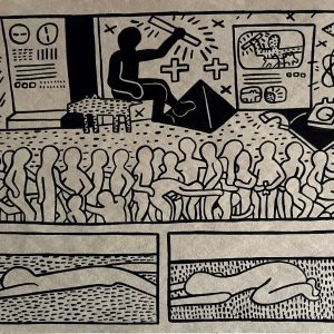 N°175-Keith HARING (1958-1990), Attribué à