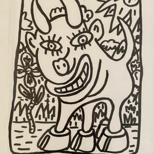 N°289-Robert COMBAS (Né en 1957), D'Après