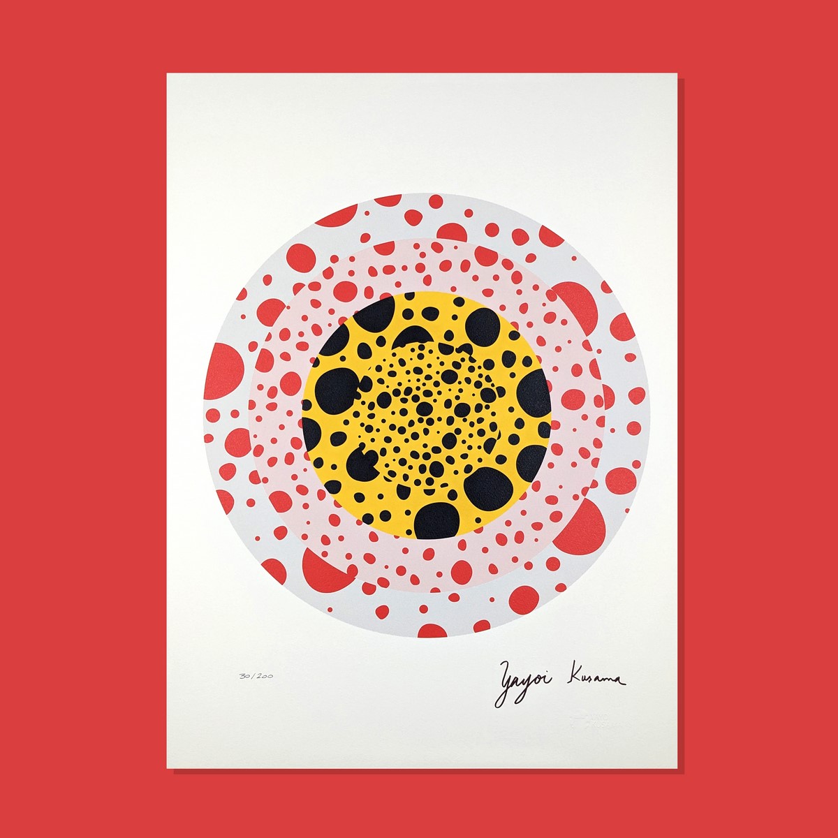 LOT N°139 Yayoi KUSAMA (Né en 1929), D’Après