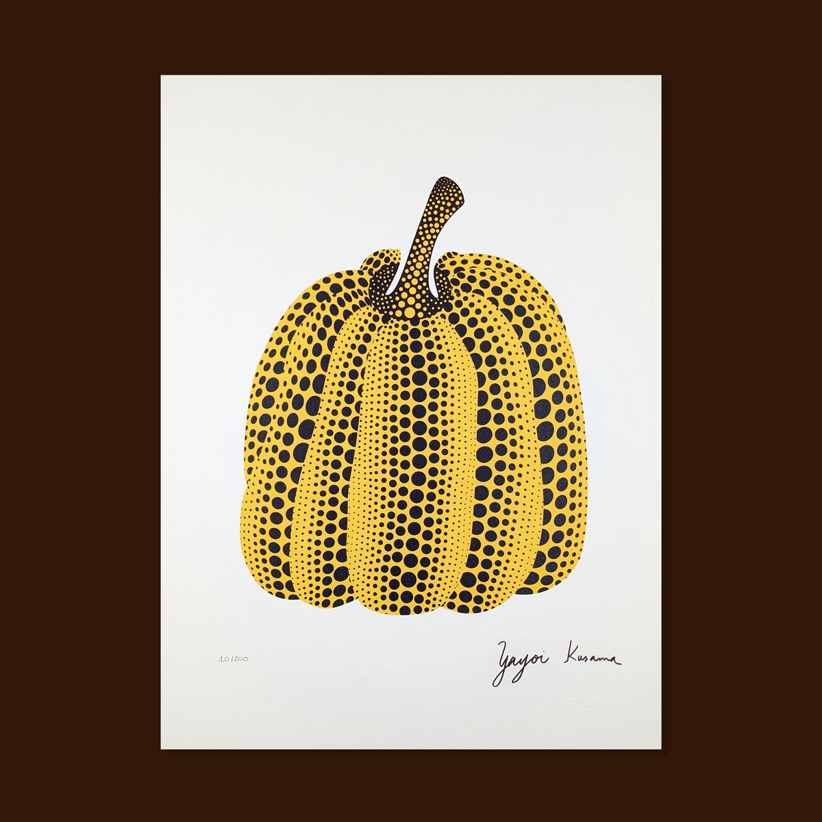 LOT N°143 Yayoi KUSAMA (Né en 1929), D’Après