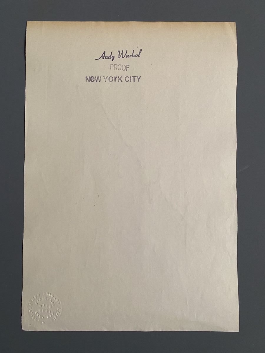 LOT N°198 Andy WARHOL (1928 1987), D’Après – Image 3