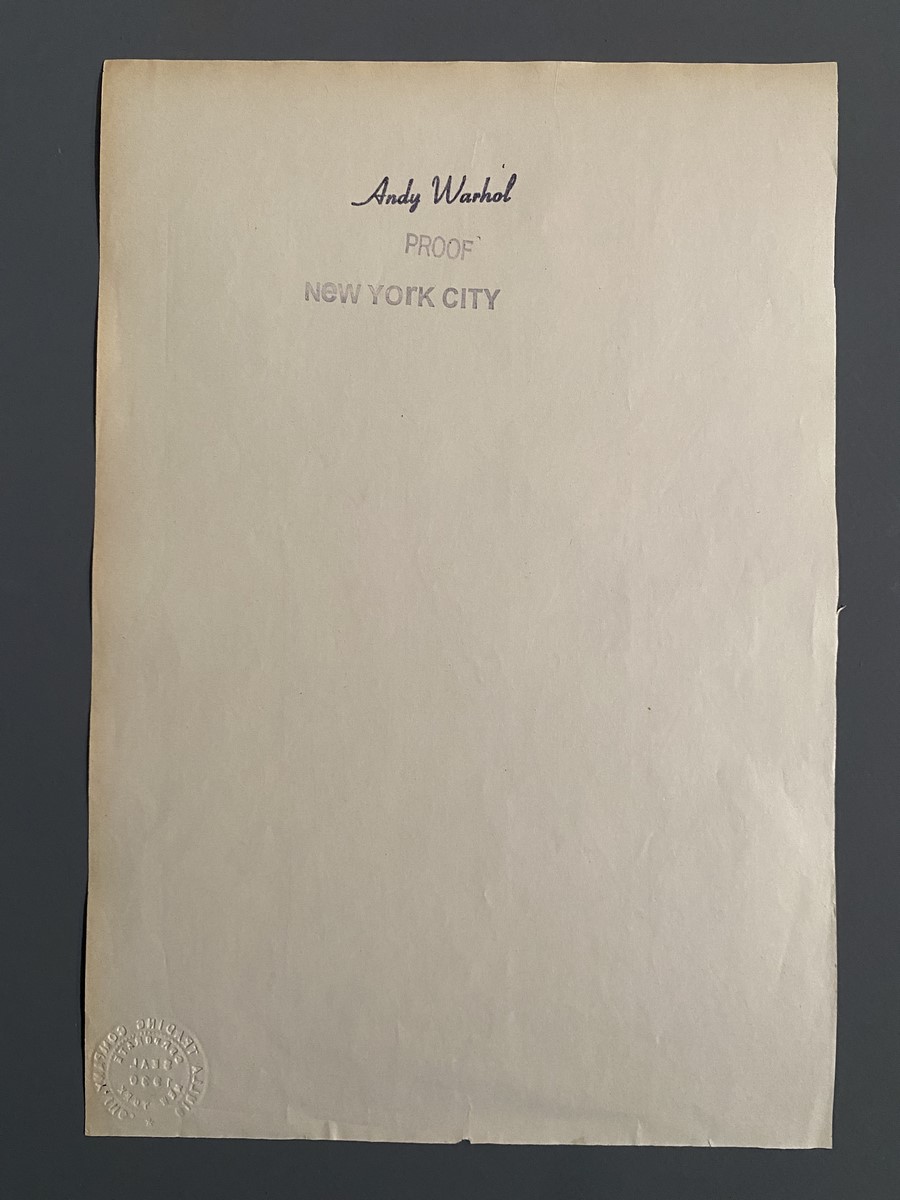 LOT N°199 Andy WARHOL (1928 1987), D’Après – Image 2