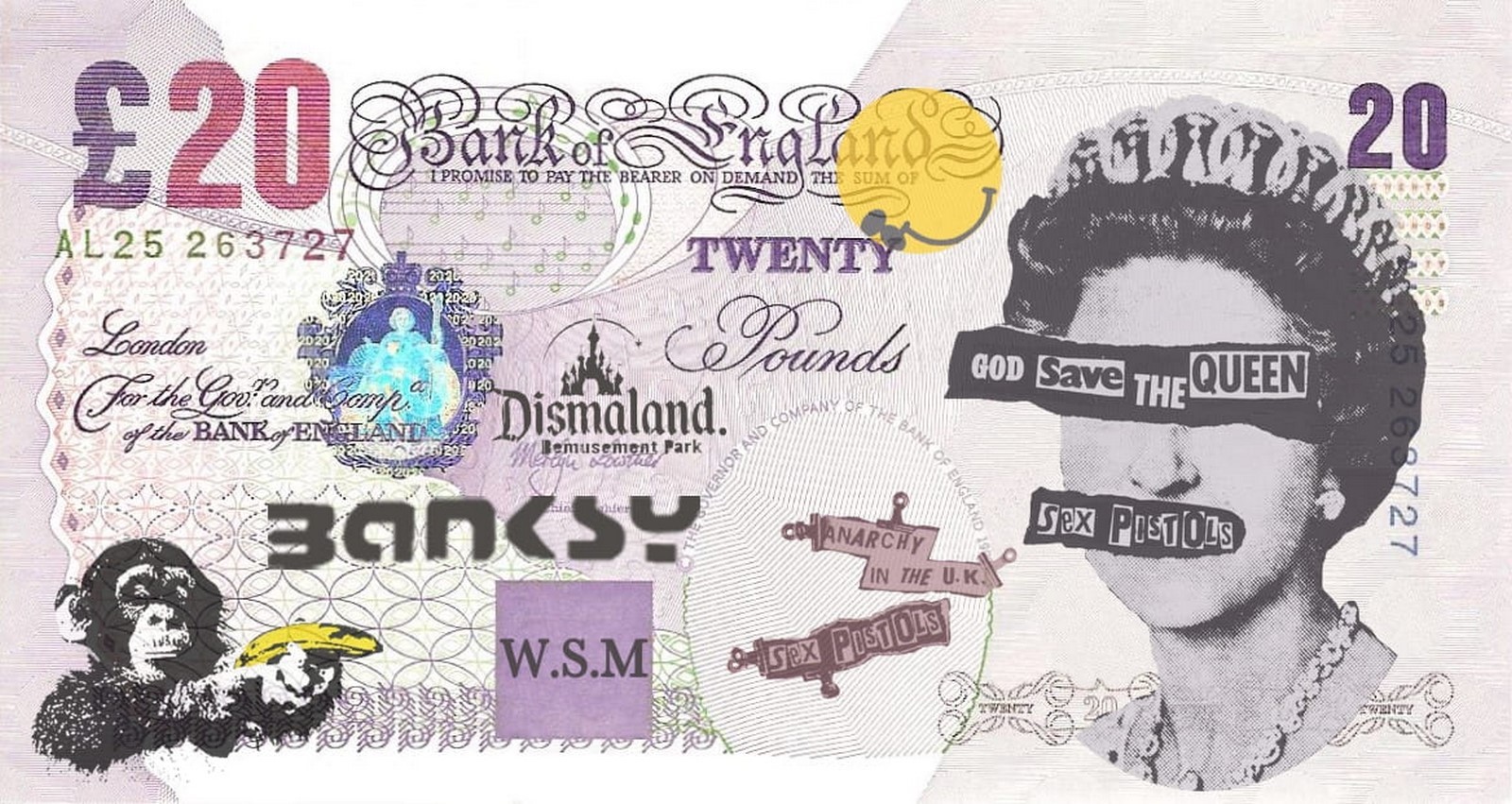 LOT N°231 BANKSY DISMALAND (D'après)