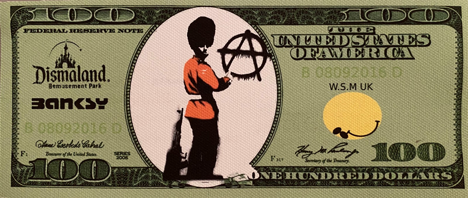 LOT N°247 DISMALAND – BANKSY (D'après)