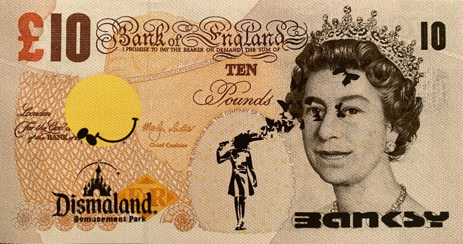 LOT N°250 DISMALAND – BANKSY (D'après)