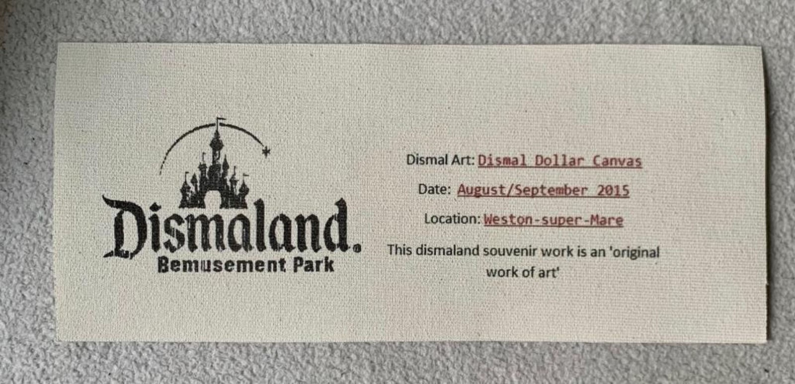 LOT N°269 DISMALAND – BANKSY (D’APRÈS) - Image 2