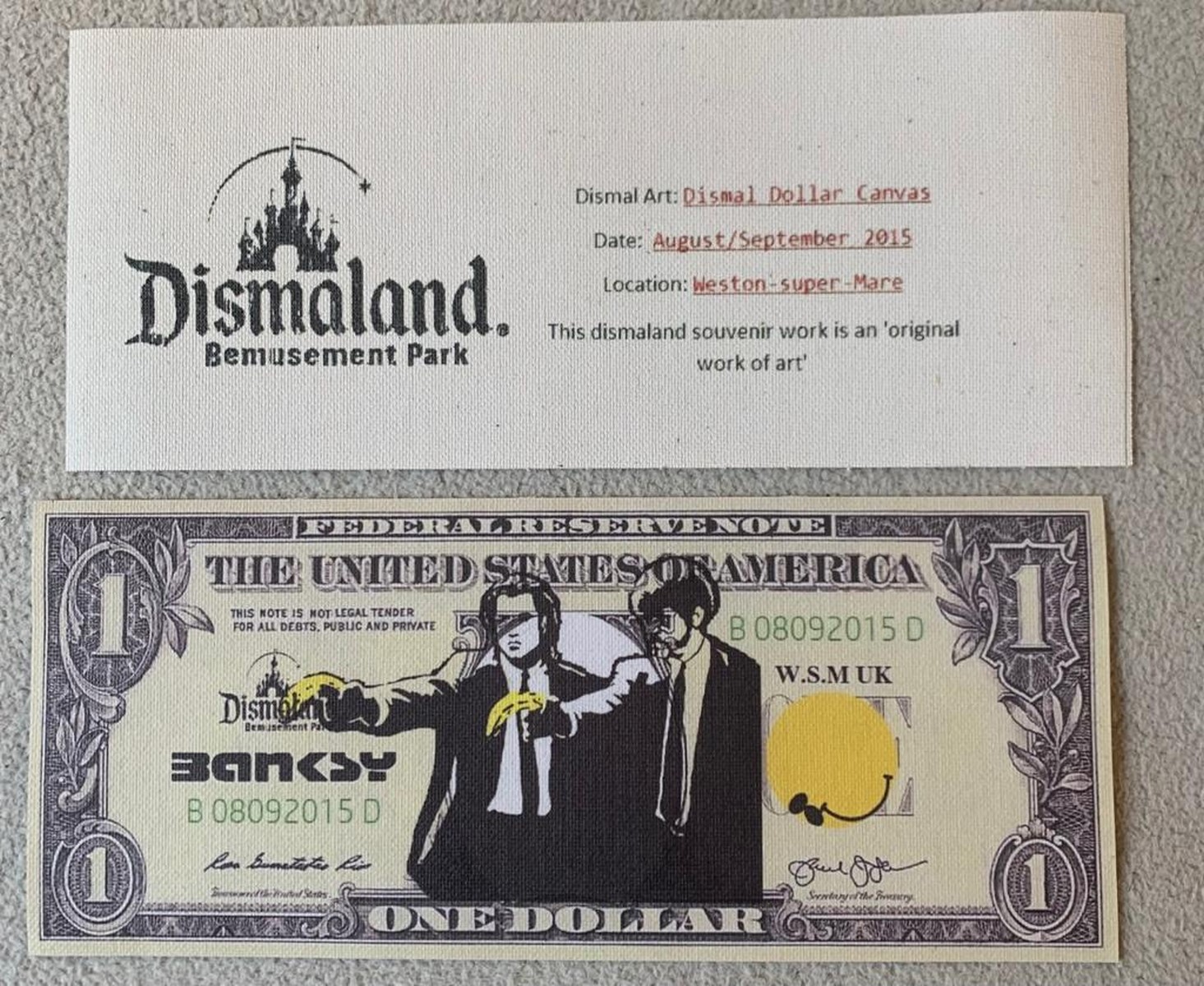 LOT N°269 DISMALAND – BANKSY (D’APRÈS) - Image 3