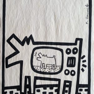 LOT N°42 Keith HARING (1958 1990), Attribué à, Etats Unis.