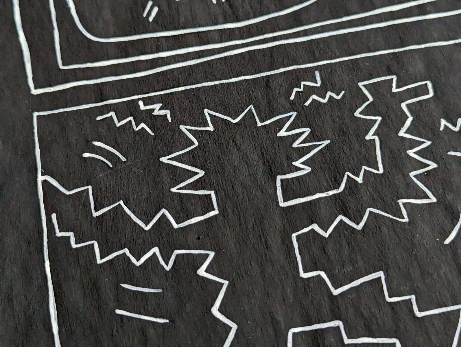 LOT N°43 Keith HARING (1958 1990), Attribué à, Etats Unis. - Image 2