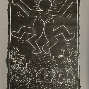 LOT N°45 Keith HARING (1958 1990), Attribué à, Etats Unis.