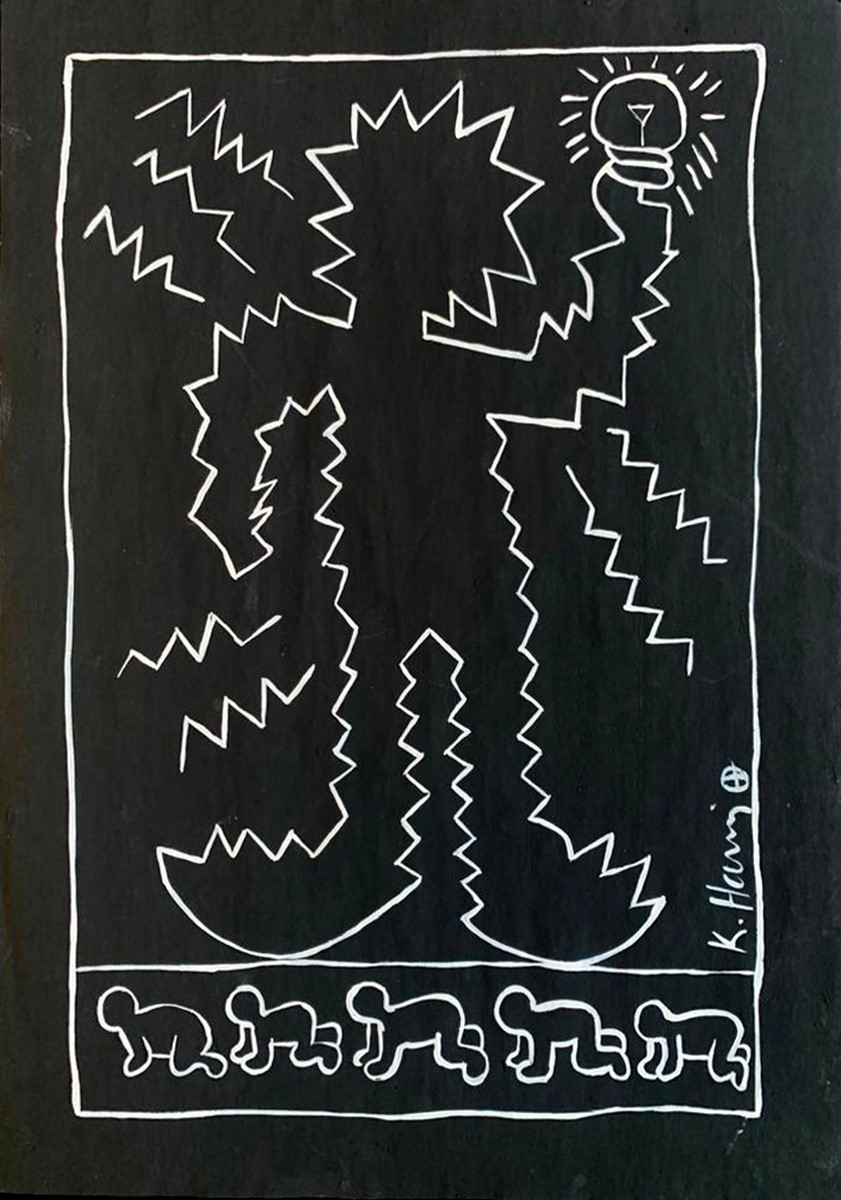 LOT N°49Keith HARING (1958 1990), Attribué à, Etats Unis.